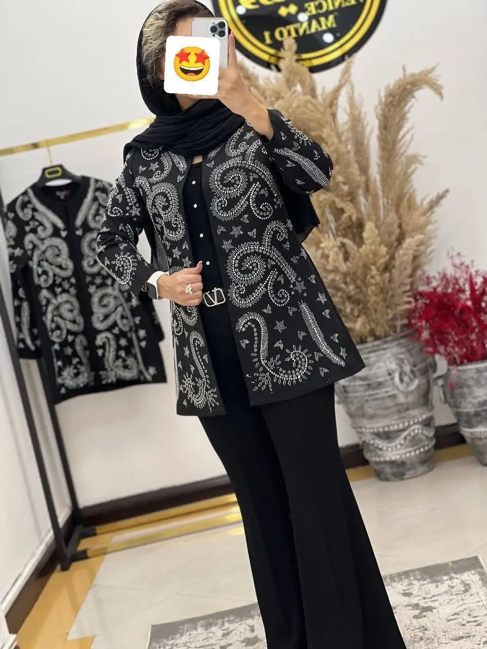 👚نام: کت مجلسی نگین دار فاخر 😍کت مجلسی اریا 🤩🤩🤩