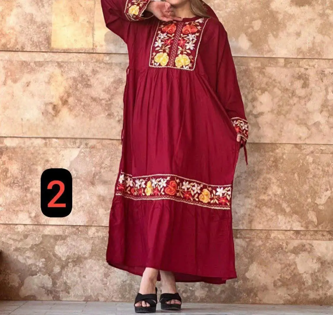 👚نام: پیراهن هندی گلدوزی نسیم