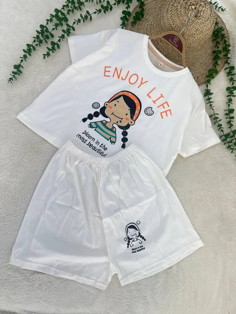 نام: کراپ شورتک ENJOY LIFE