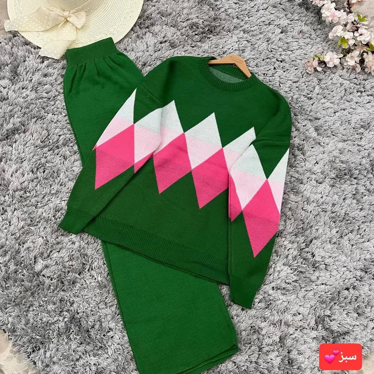 🌻ست بافت مدل نورا