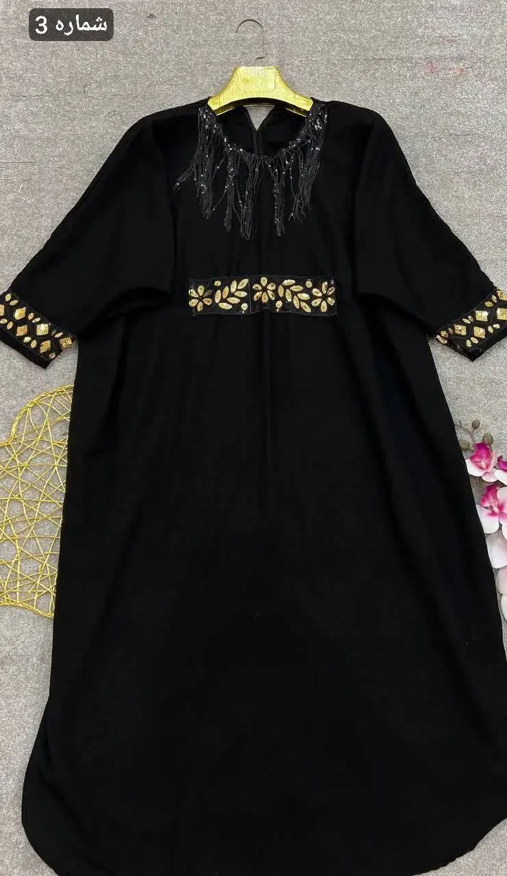 نام: مانتو عبایی ریش