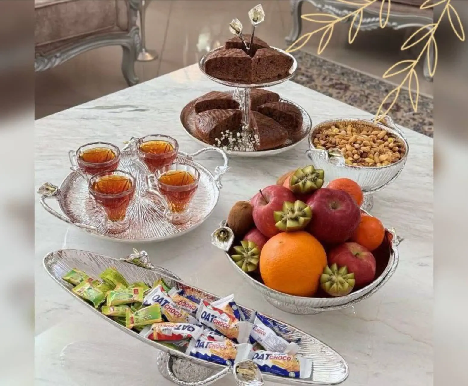 📋نام کالا: ست ۵ تیکه لیلیوم