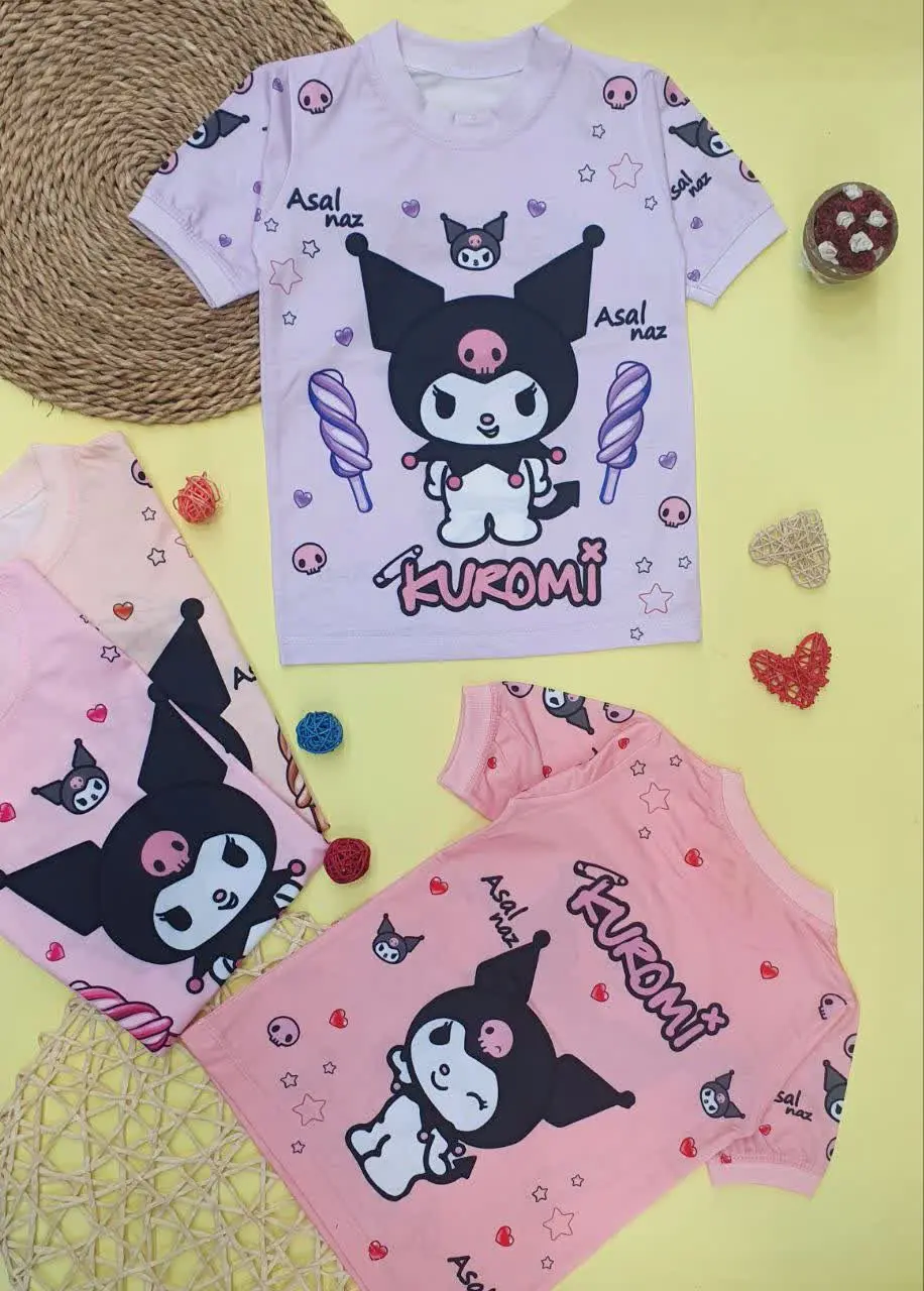 👕تیشرت رنگی کرومی