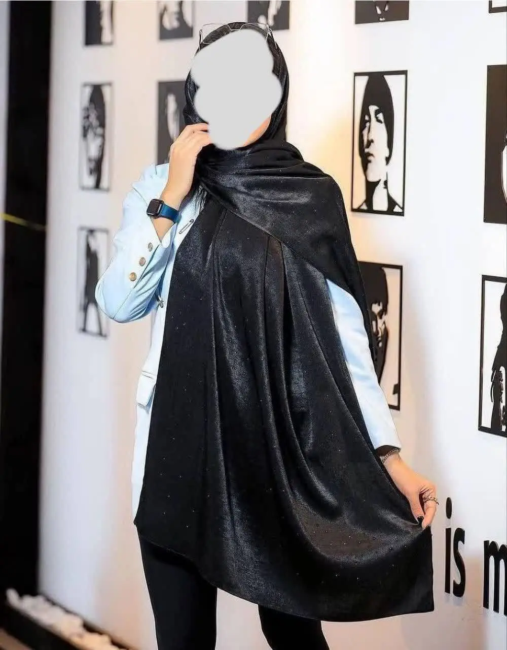 🖋نام: شال کوپرا نگین بارونی