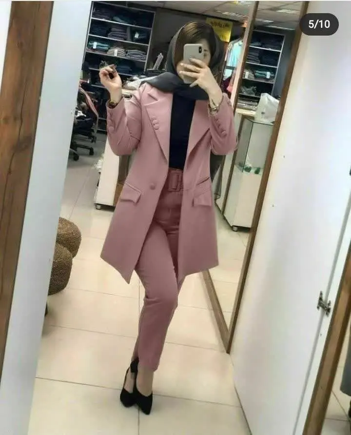 👚نام: ست کت و شلوار مزونی حنا