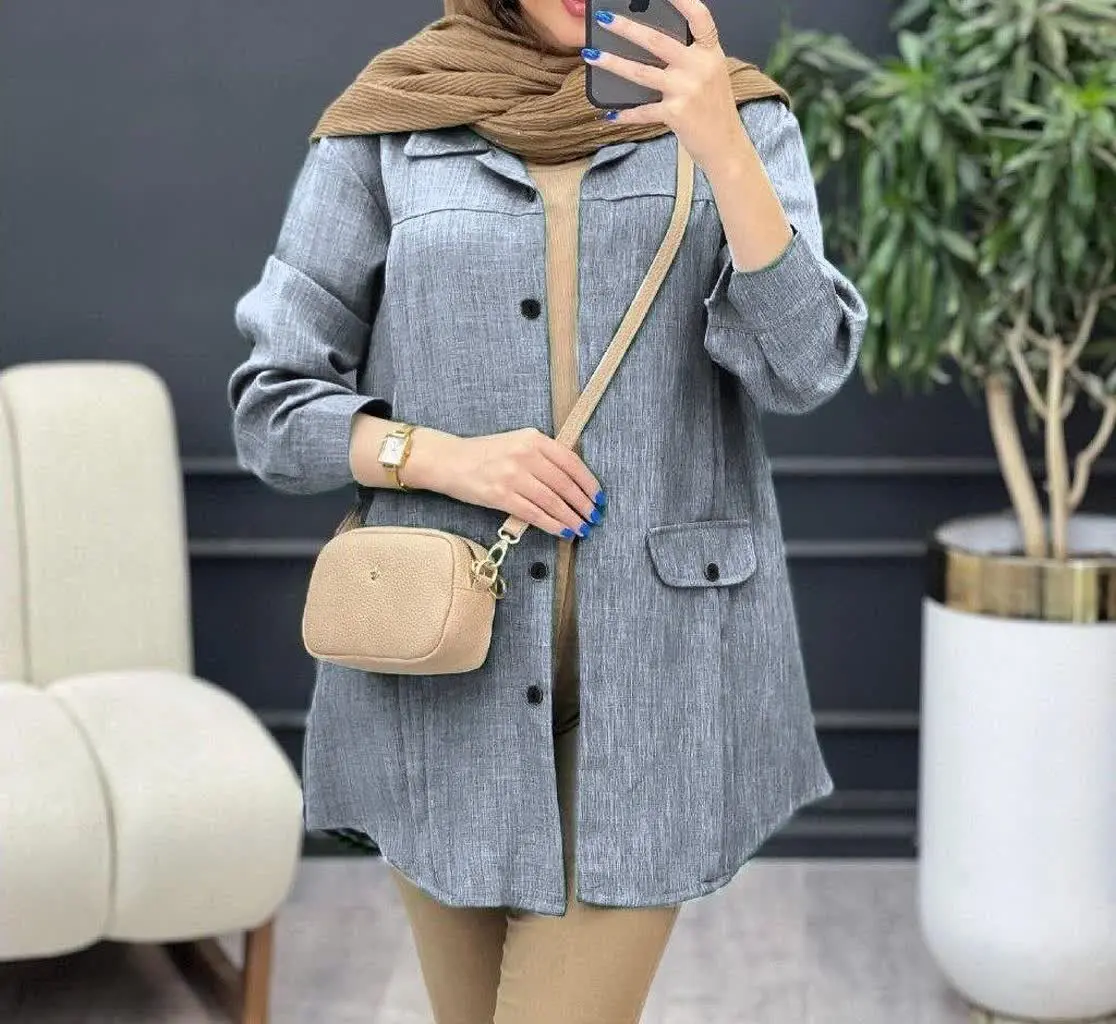 🌙نام: شومیز مانتویی جواهر