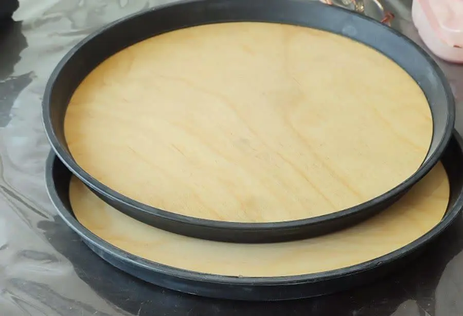 سینی کف چوبی