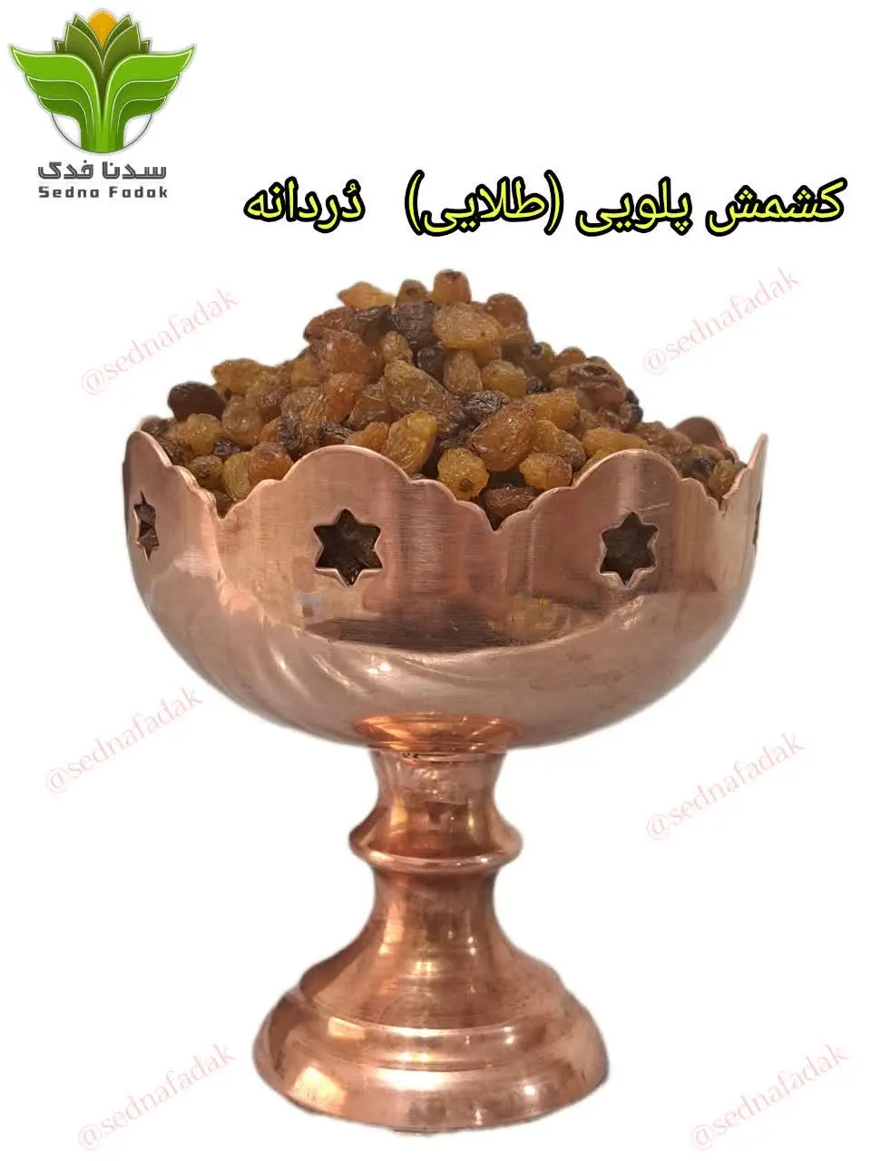 🌹کشمش طلایی سدنافدک یکی از بهترین و مرغوبترین نمونههای کشمش است و از خواص فراوان و بی نظیری برخوردار است و مصرف آن در برنامه غذایی برای سلامتی بدن به شدت توصیه میشود.