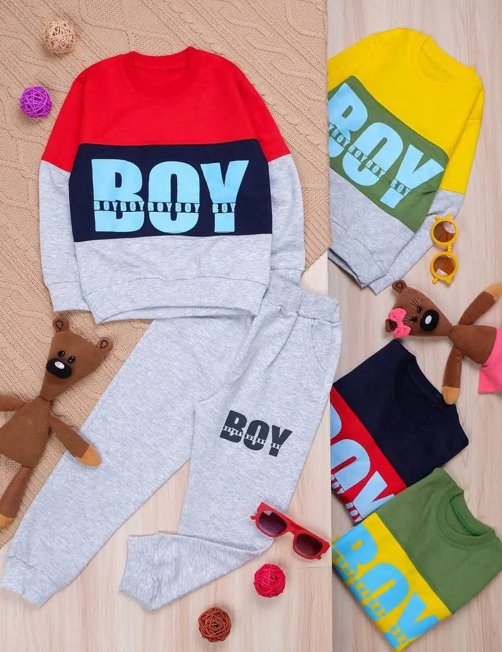👫بلوز و شلوار ترکیبی BOY 👫