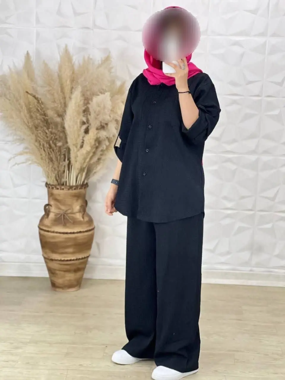 👚نام: ست مانتو شلوار آیسان