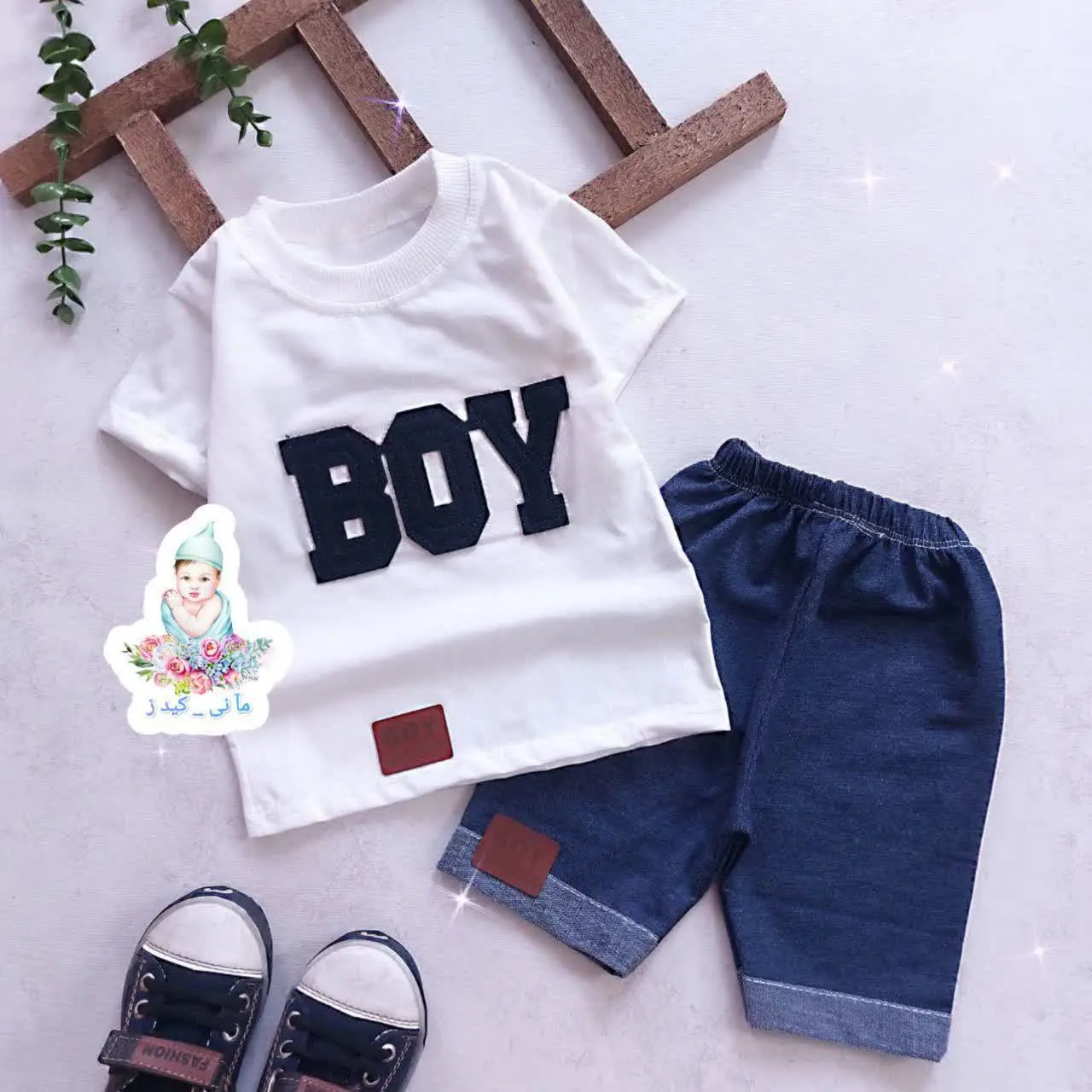 تیشرت شلوارک پسرانه BOY