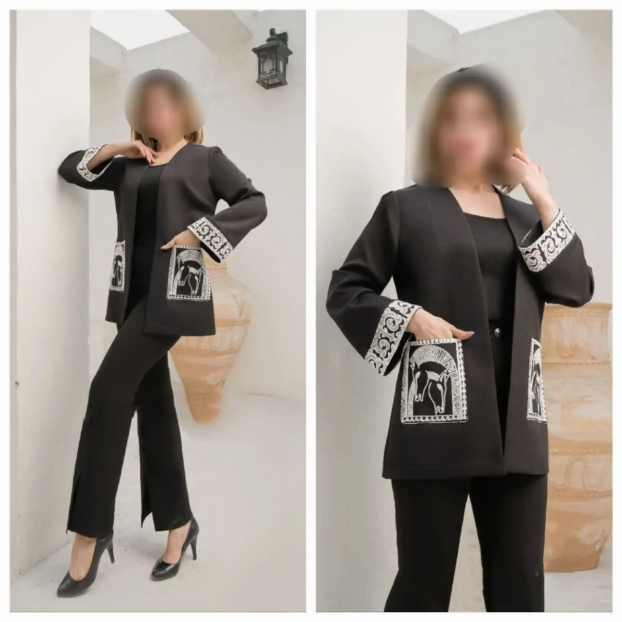 🛍نام: کت گلدوزی هرمس🌱