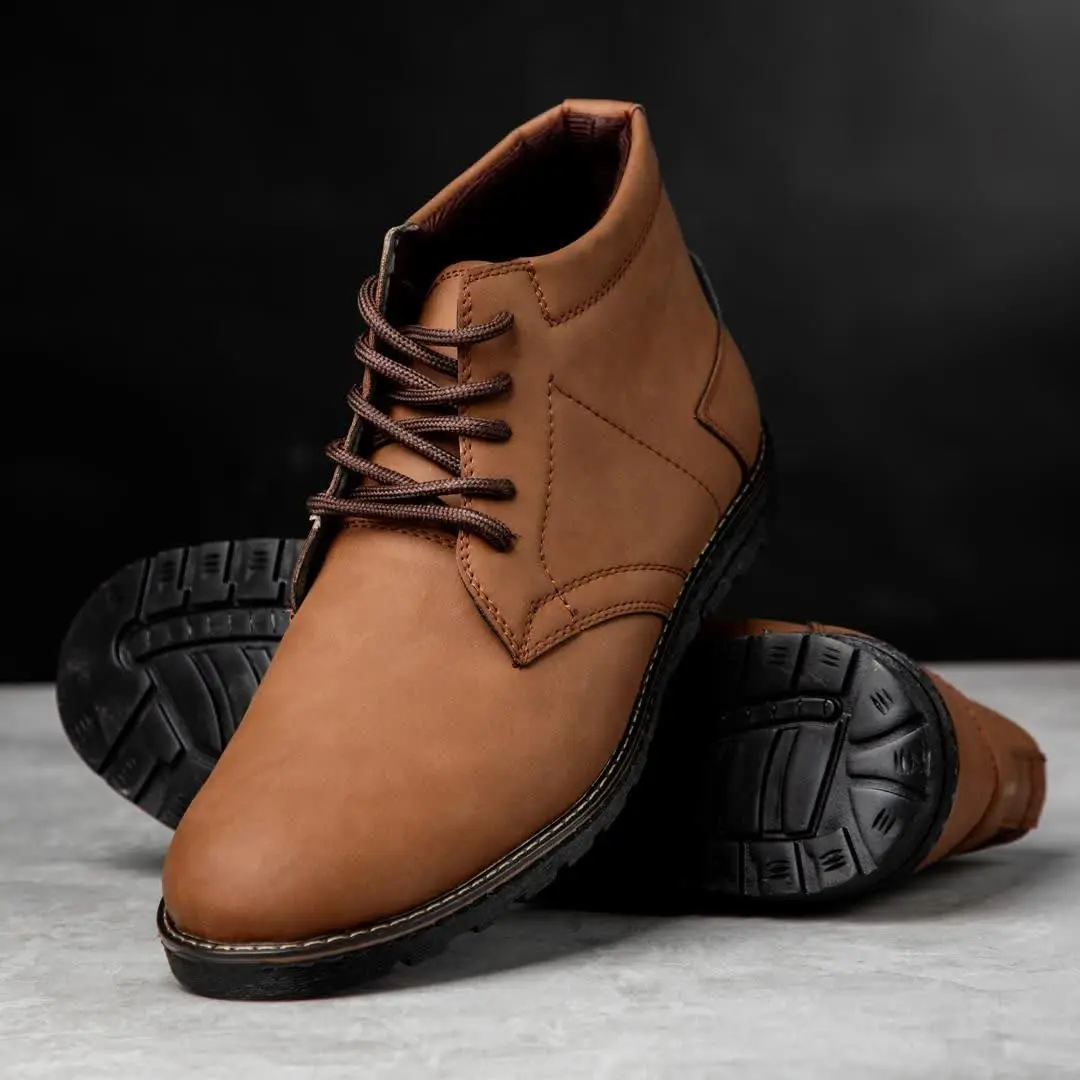 نیم بوت مردانه Slipper_Brown مدل ۳۳۵۷