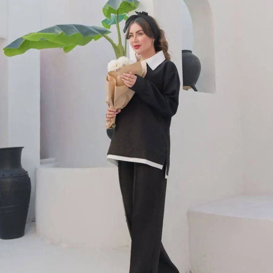 🏆ست شومیز شلوار زنانه مدل Sanaz ویژه
