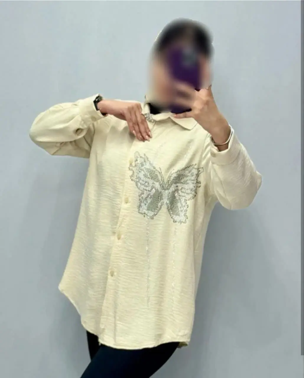 نام: شومیز نگین پروانه ۱۵۶۵
