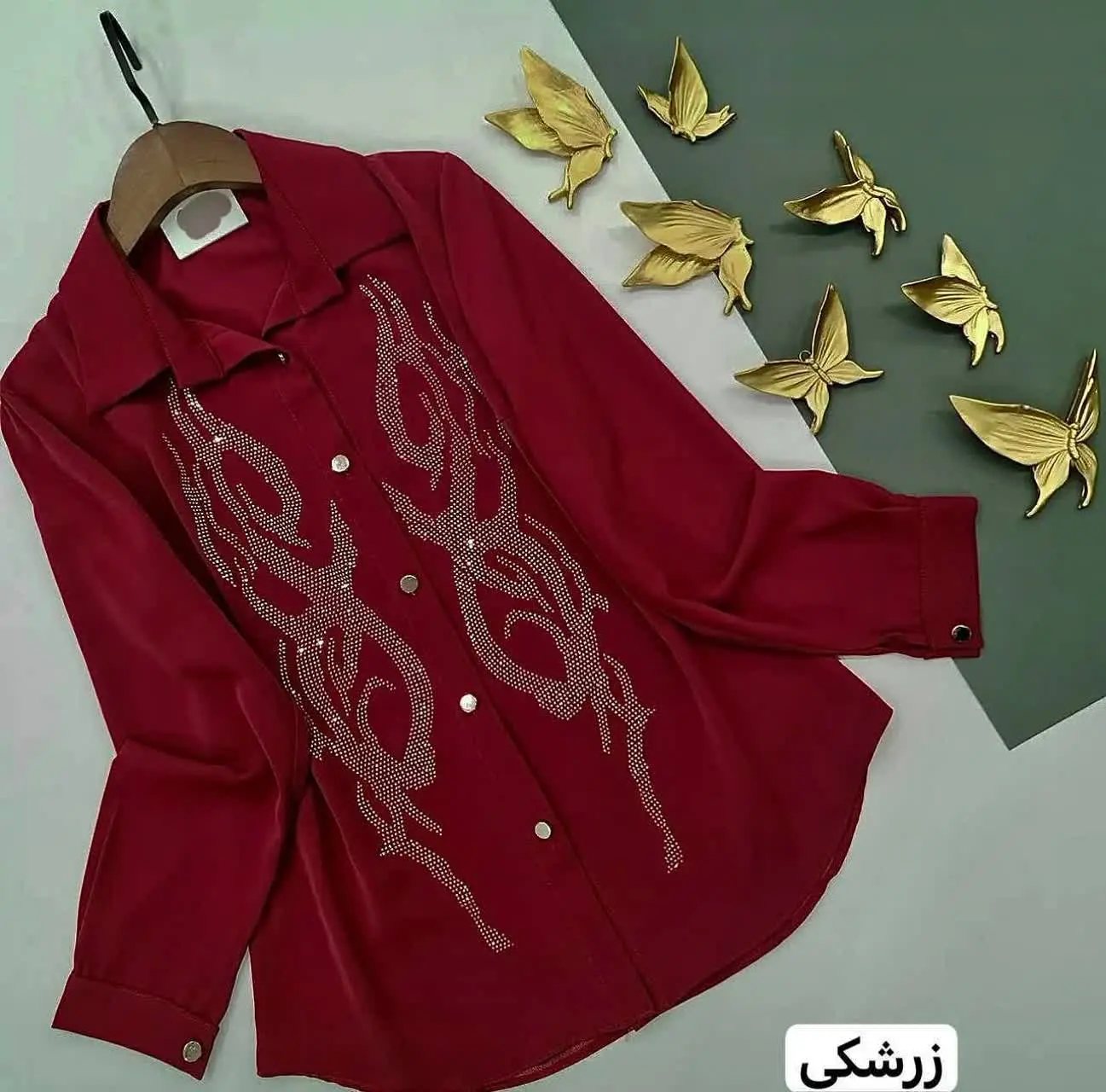✅شومیز پارمیس قوارهدار۳۸ تا ۵۴