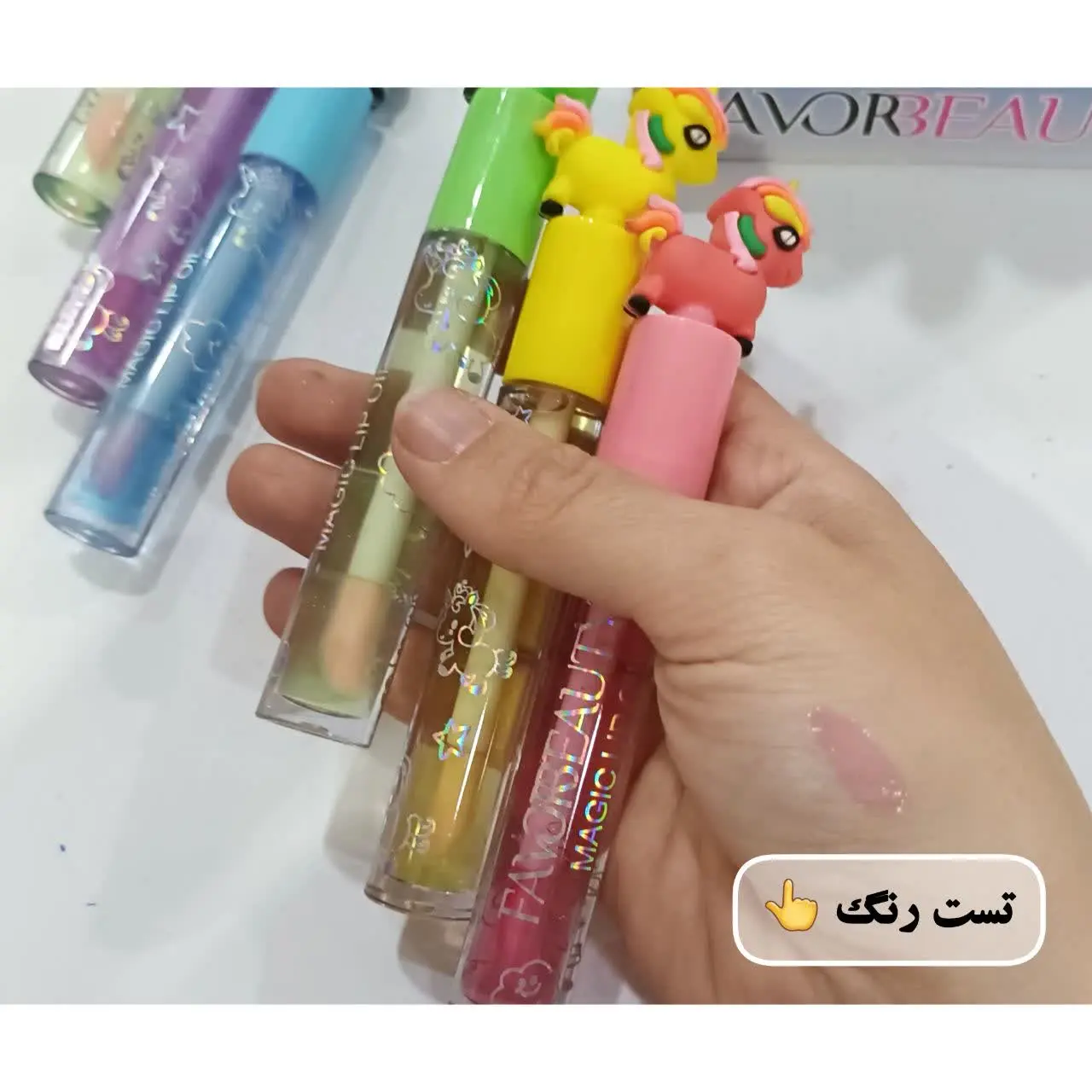رژ مایع حرارتی یونیکورن