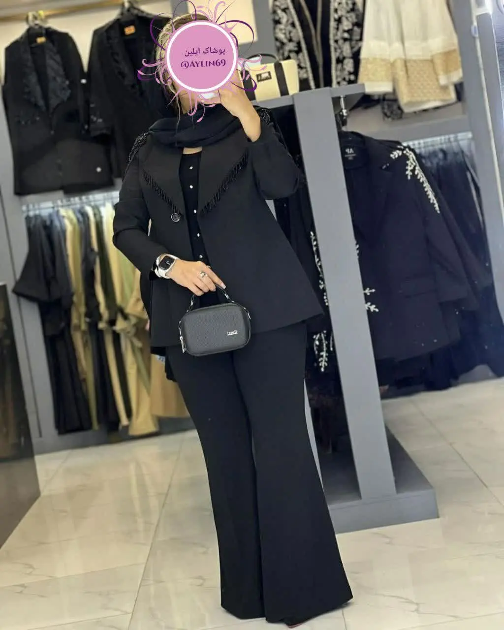 👚نام: کت مزونی سردوشی دار