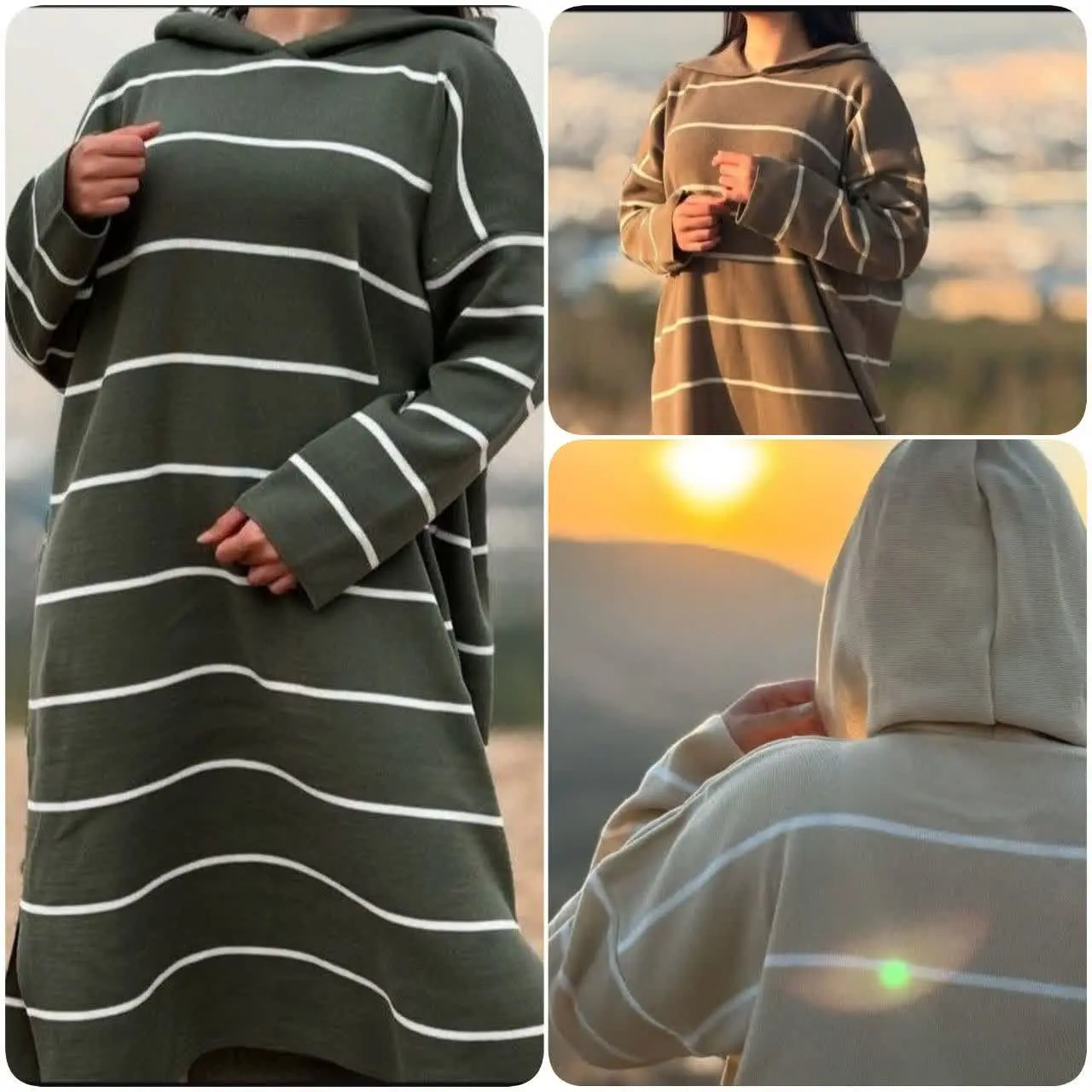 ❤️نام: پیراهن کلاهدار مدل اسپاکو