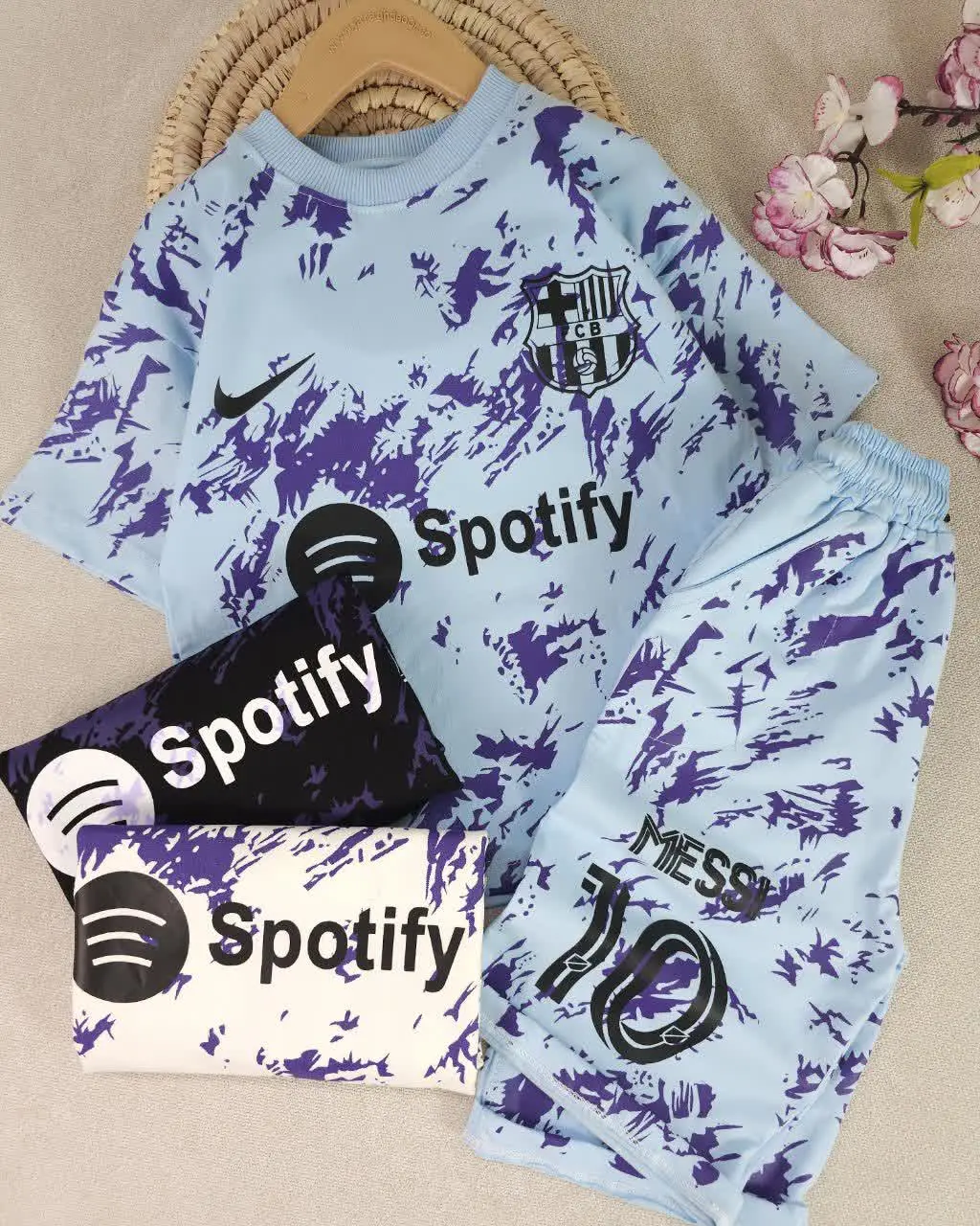 تیشرت و شلوارک پسرانه SPOTIFY