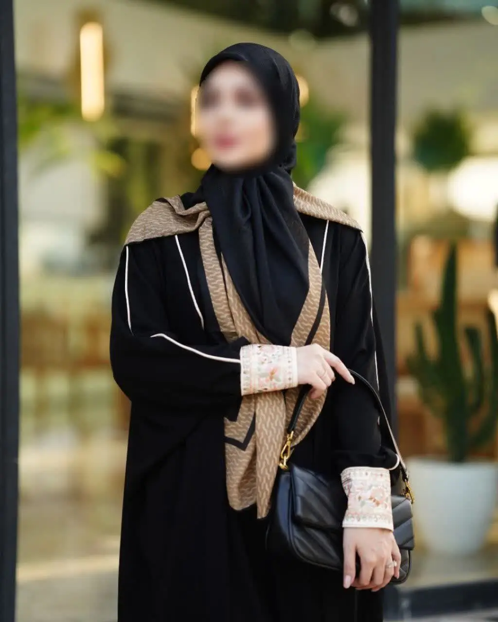 🖤کالکشن مشکی محرم روسری طهورا🖤