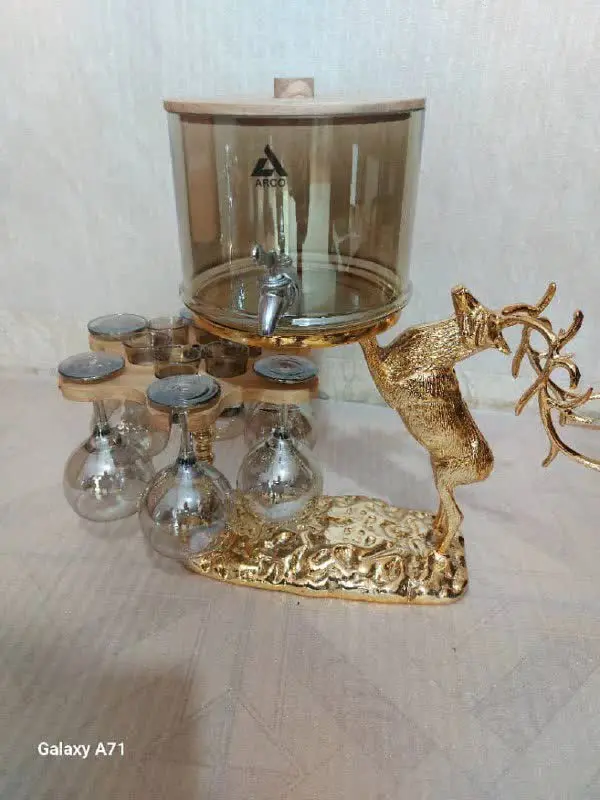 ⚜کلمن شوکا طلایی شامپاینی