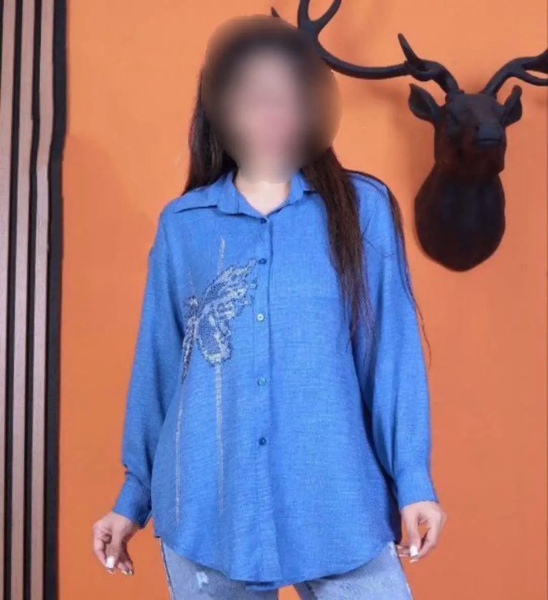نام: شومیز نگین پروانه ۱۵۶۵ ۳۰