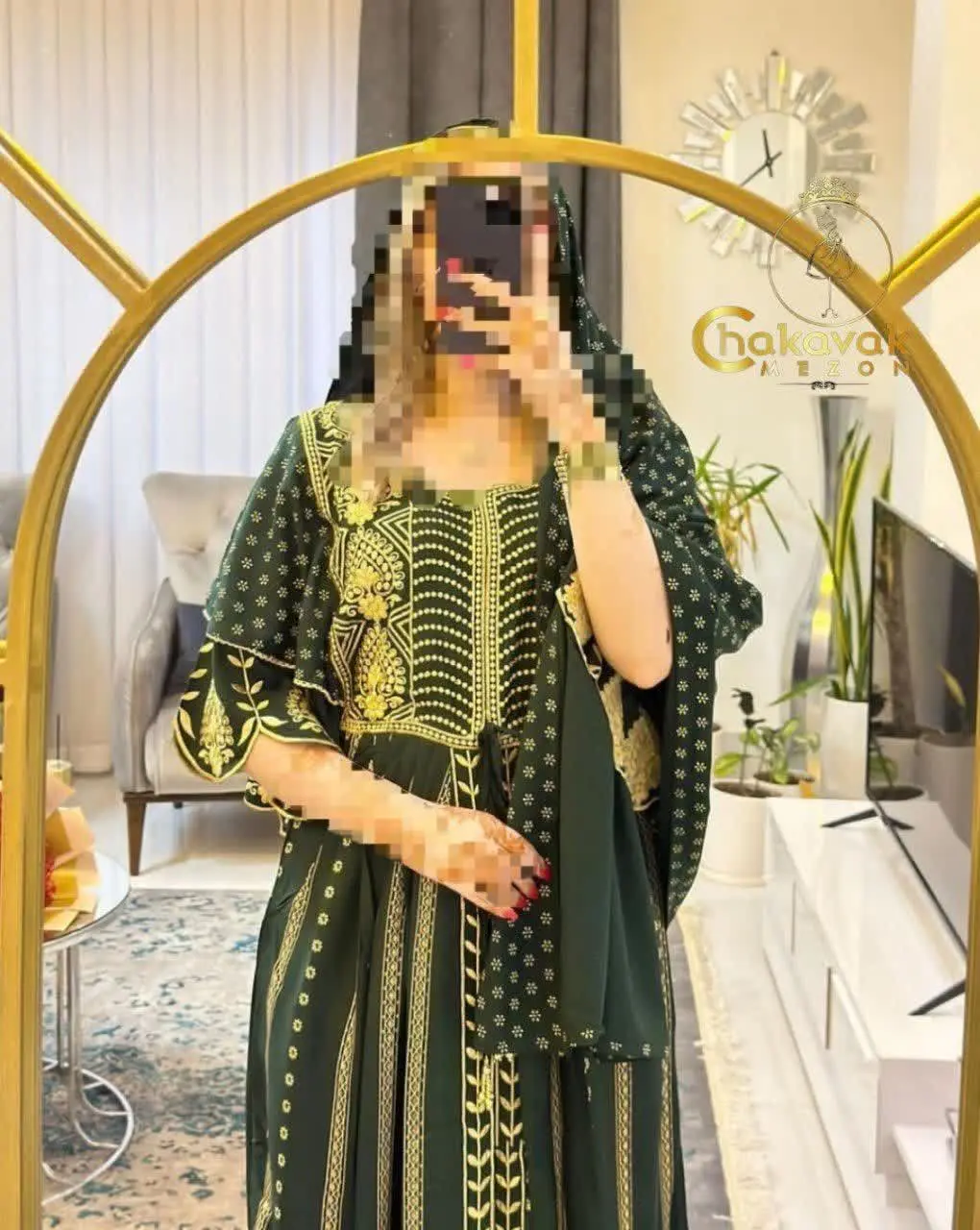 پیراهن هندی وارداتی مدل ساناتا