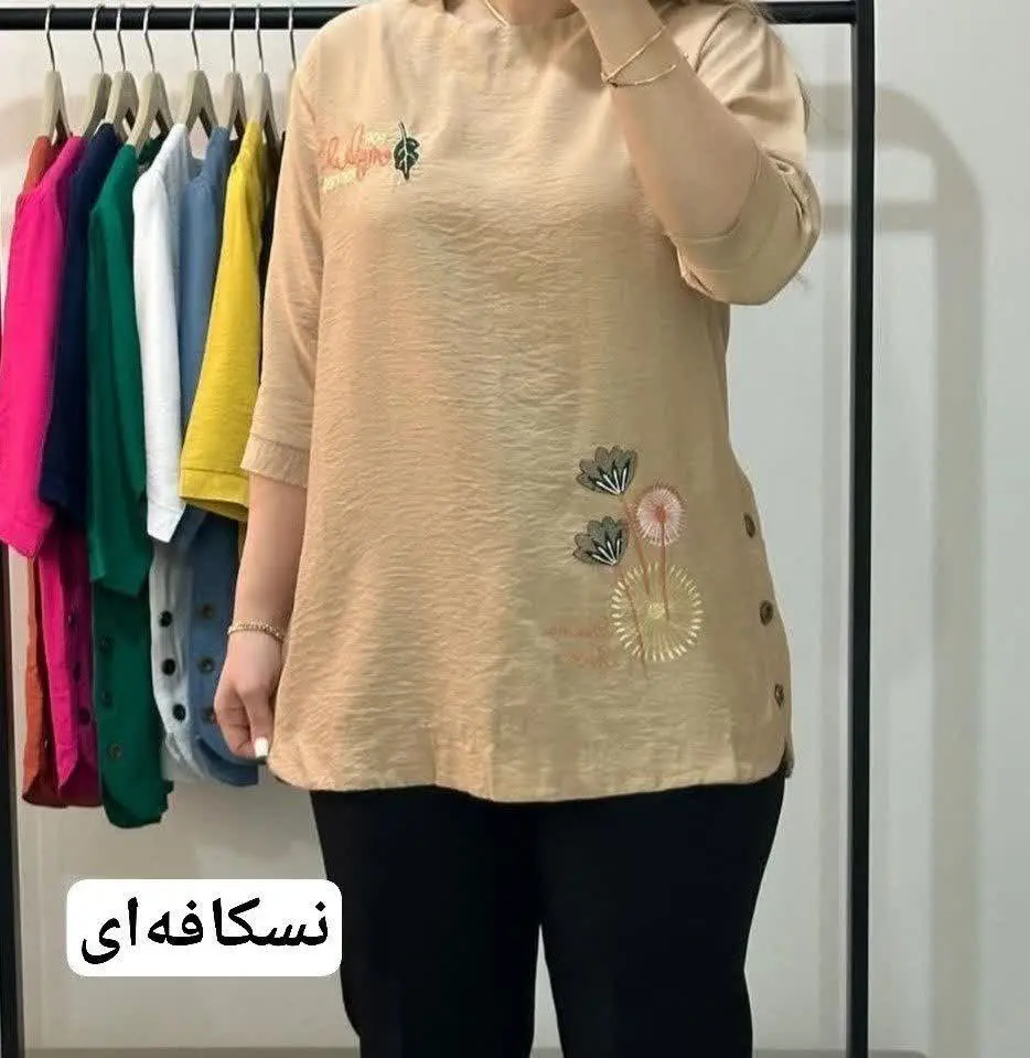 🖋نام: شومیز گلدوزی قاصدک