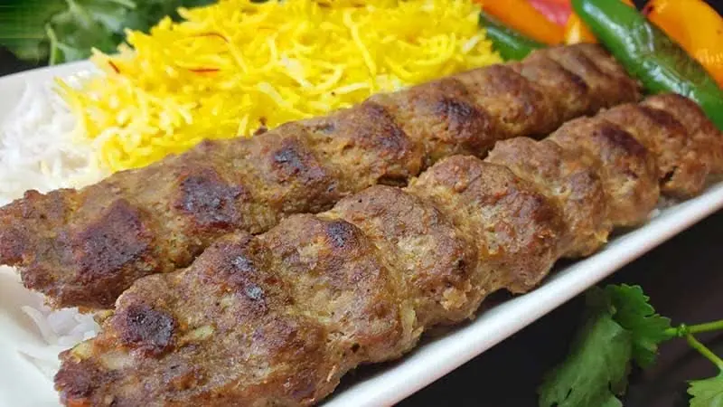 #چلو_کباب_کوبیده_گوشت