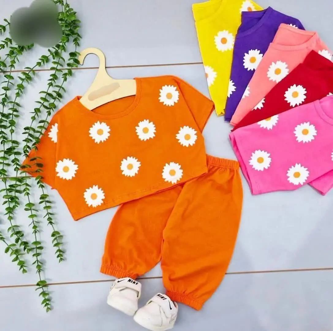 👚نام: ست کراپ شلوارک بابونه😃