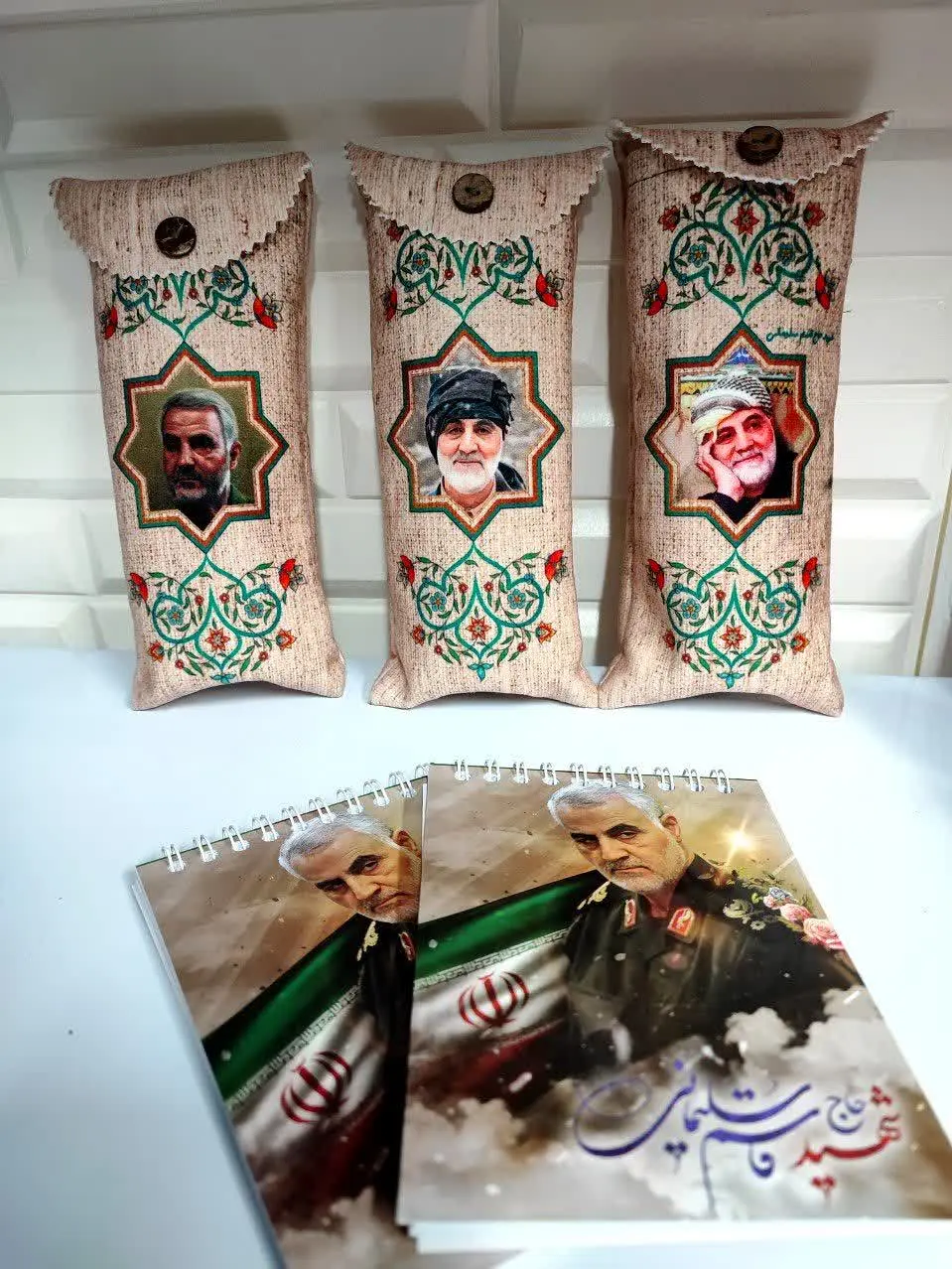 جامدادی مخمل طرح شهدا
