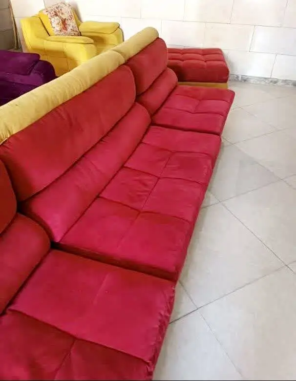 مبل ۷نفره برای باغ یا ویلا خوبه برای منزل هم خوبه فقط نیاز ب شستشو داره