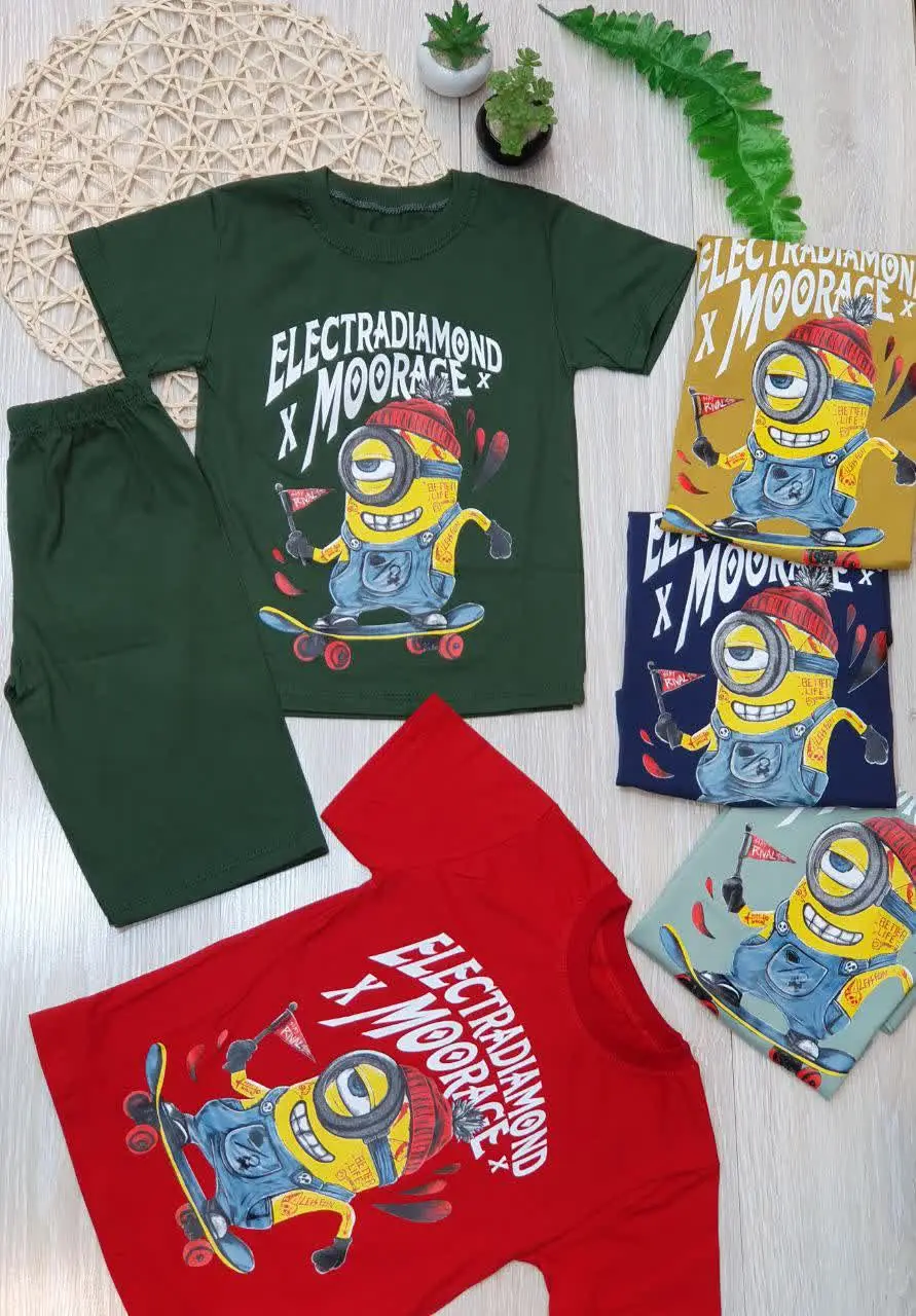 👕تیشرت شلوارک مینیون
