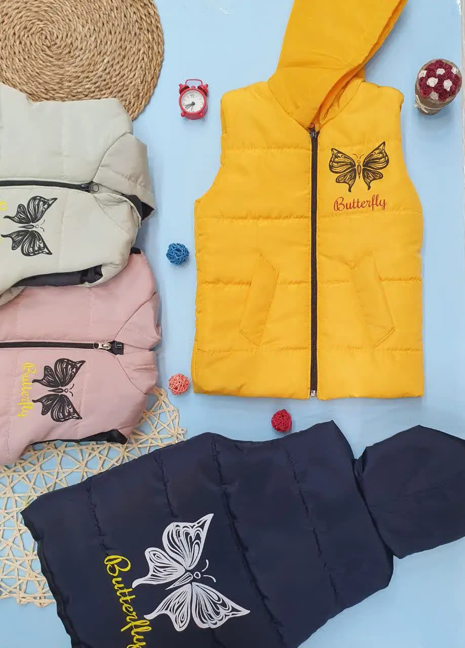 👕پافر پروانه دخترانه