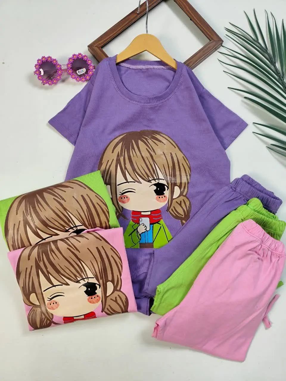 تیشرت شلوارک selfie girl