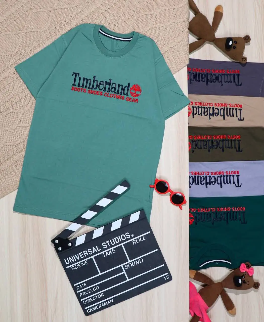 👫تیشرت پسرانه گلدوزی Timberland👫