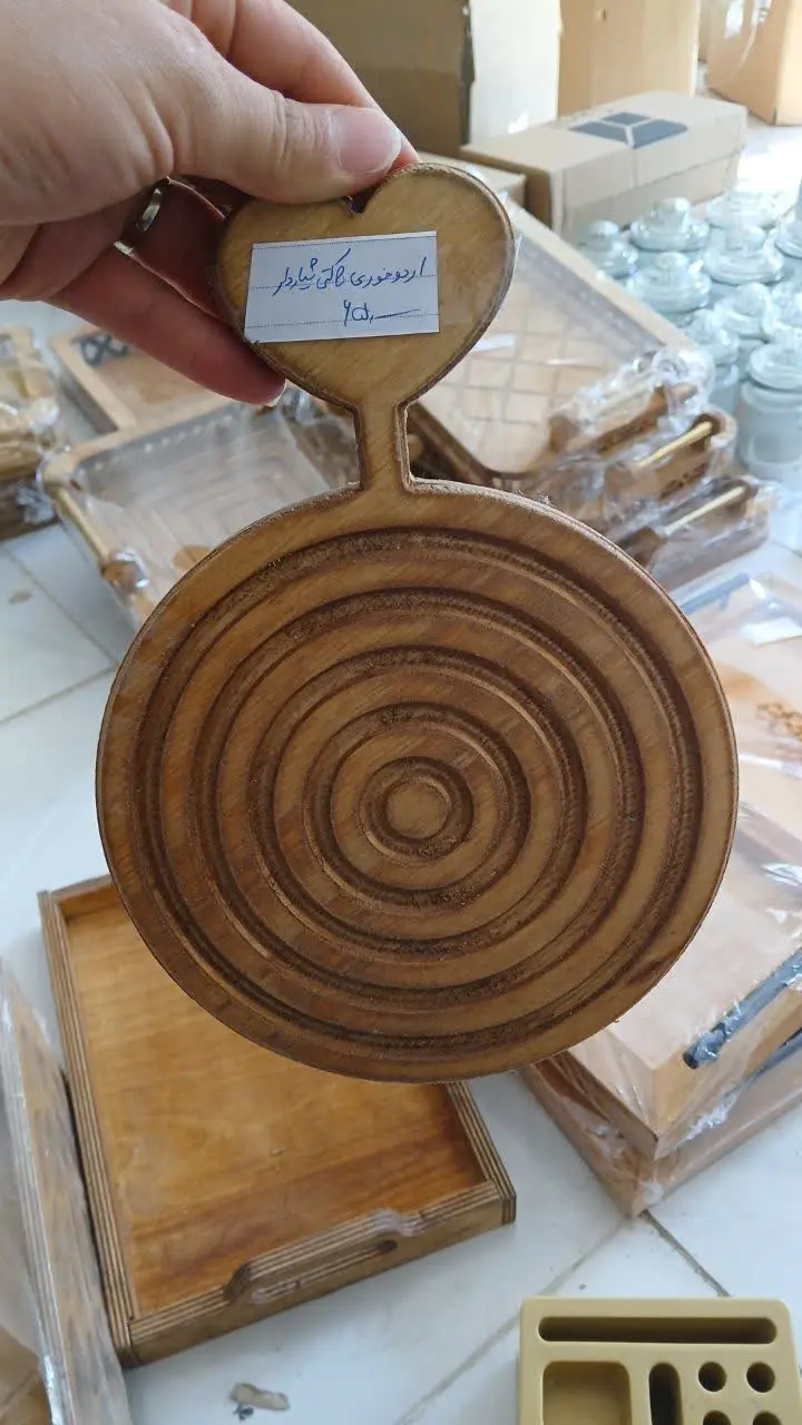اردو خوری راکتی شیار دار