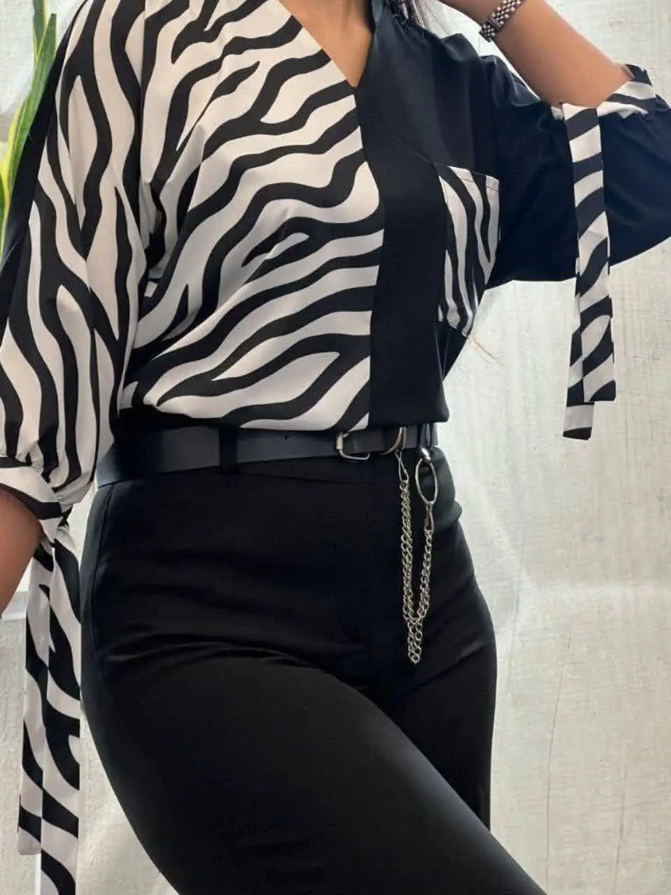 🛍نام: شومیزطرح دار🍃