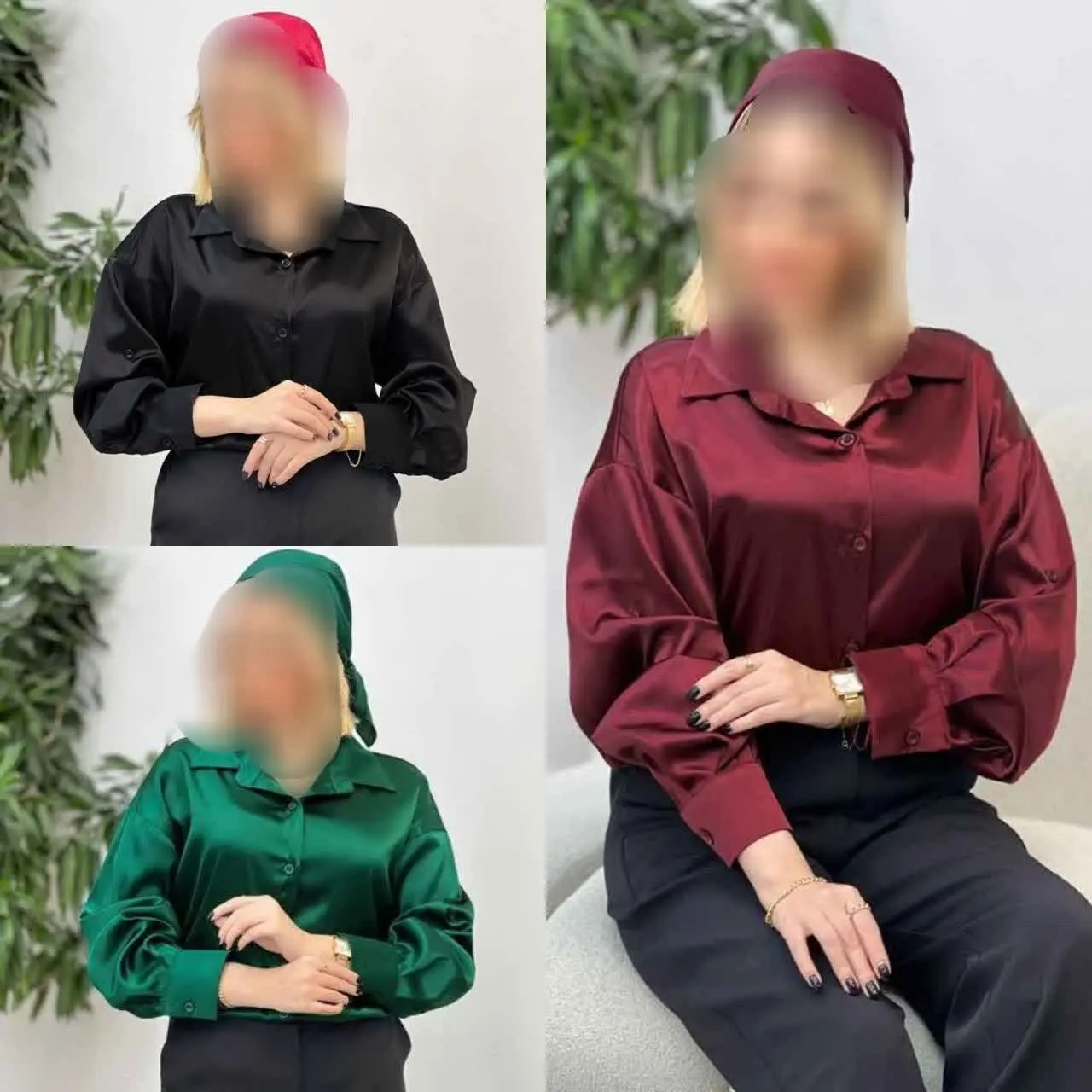 ❣نام: شومیز ساتن آمریکایی