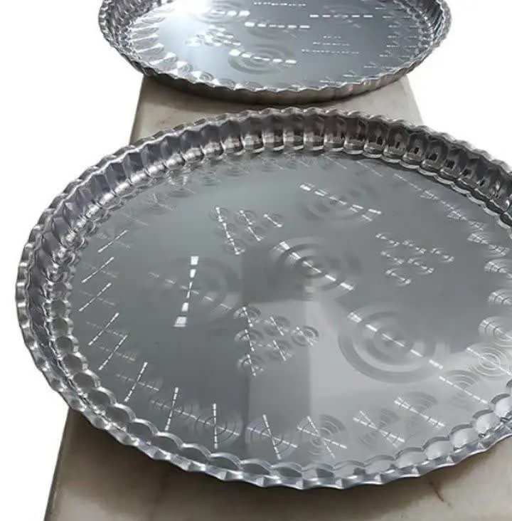 سینی موجدار استیل