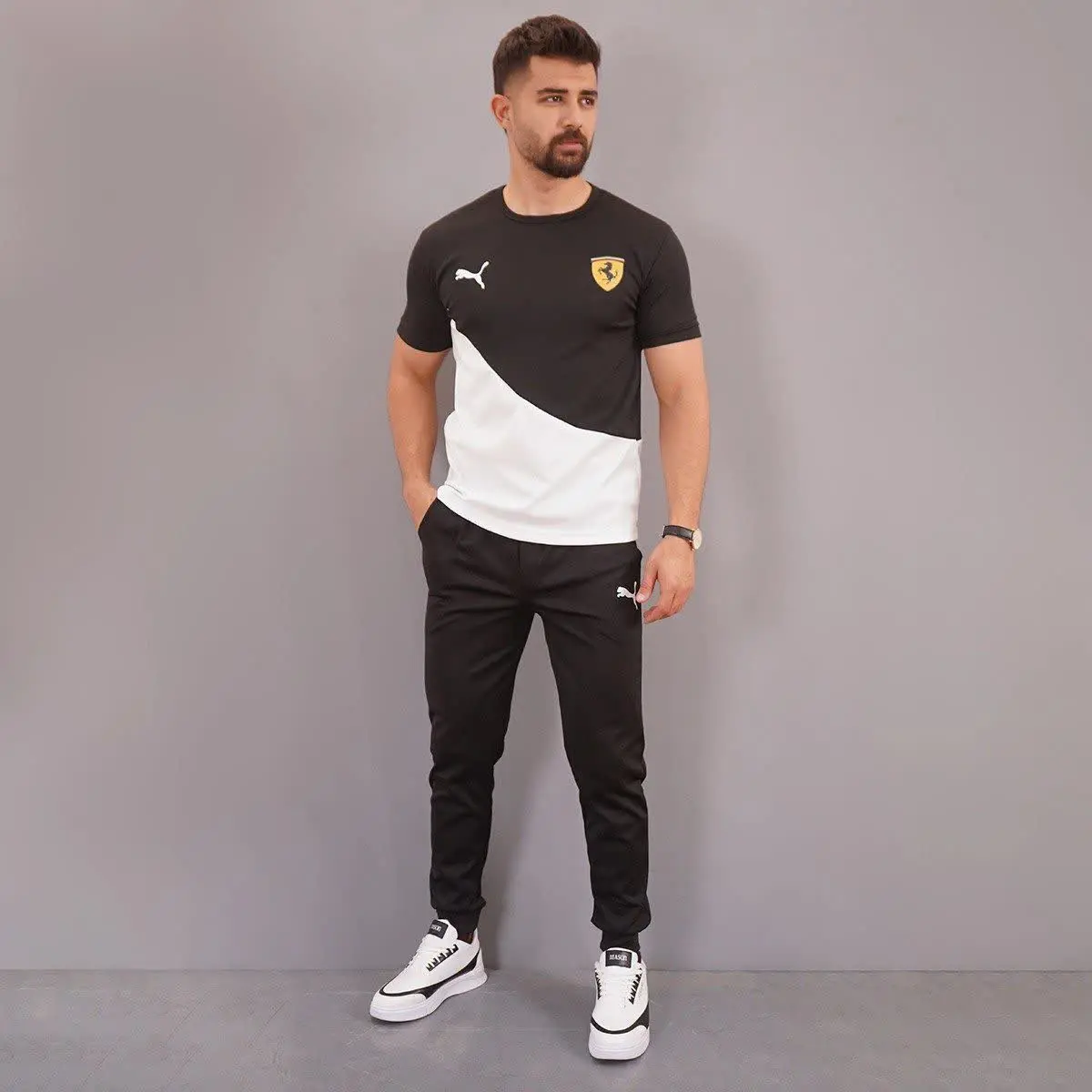 🏆ست تیشرت شلوار مردانه پوما مدل Radian