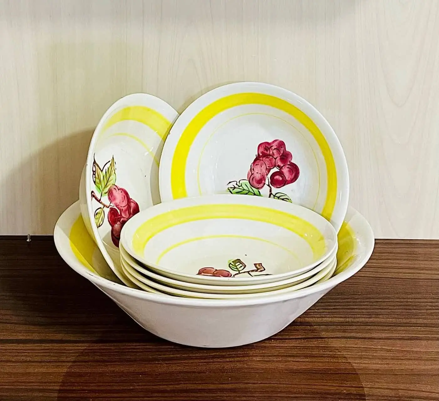 انارخوری ۶ پارچه طرح میوه