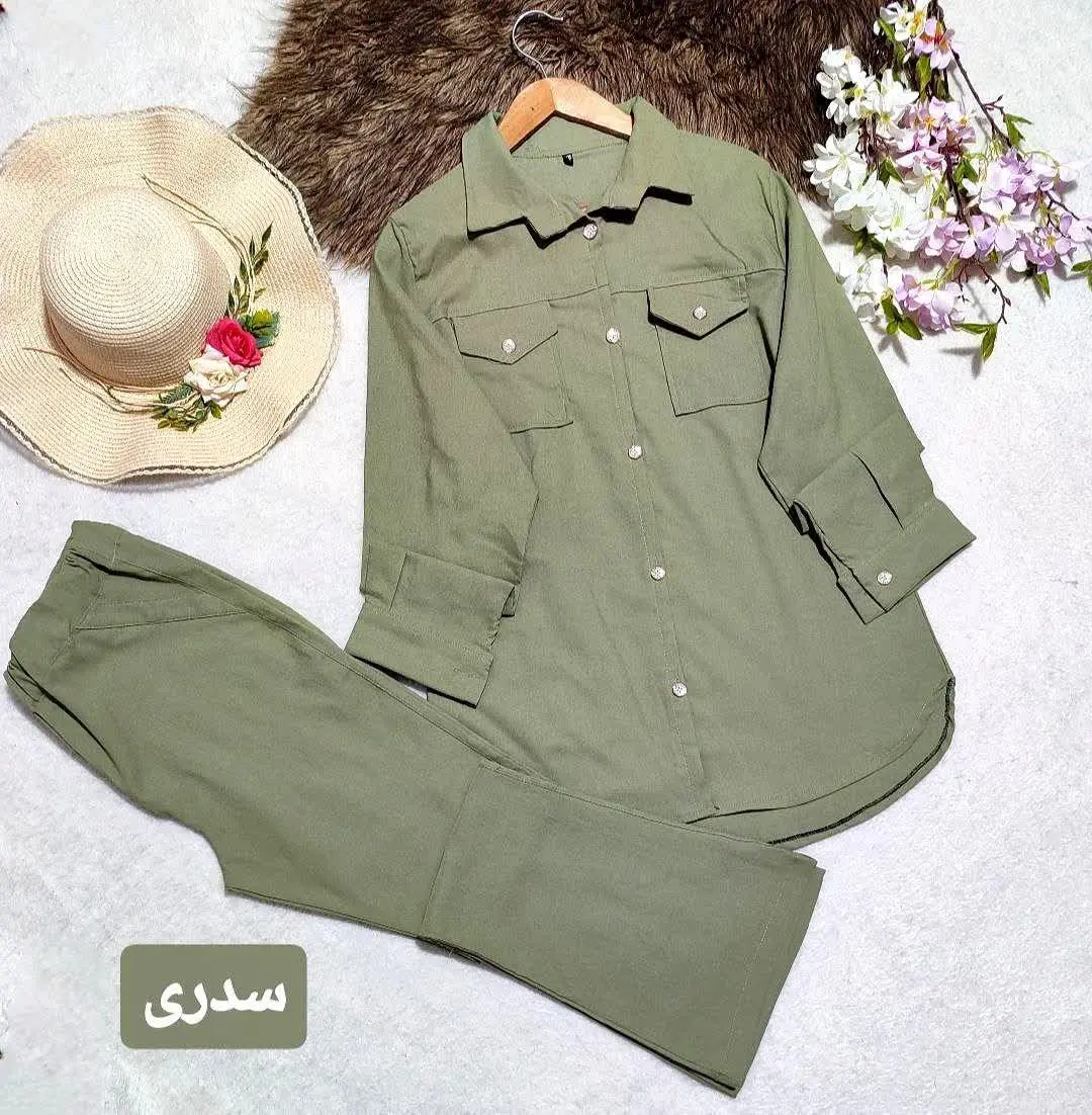 👚نام: ست مانتو شلوار بوتکات ۳۰